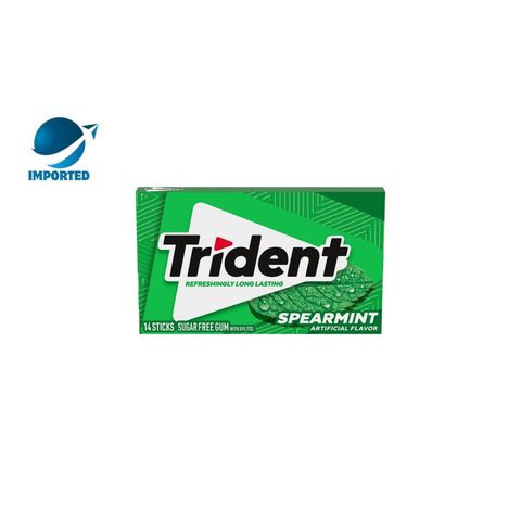 Trident Spearmint Sticks 14 Pieces