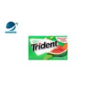 Trident Refreshingly Long Lasting Watermelon Twist Bubblegum Sticks 14 Pieces