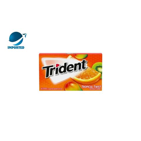 Trident Tropical Gum 14 Pieces