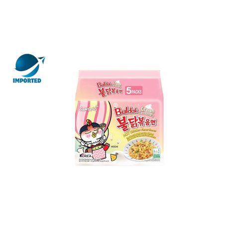 Samyang Buldak Cream Carbonara Hot Chicken Flavour Ramen 700g