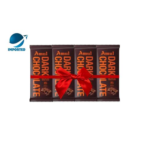 Buy 3 Amul Dark Chocolate 35g & Get Free Amul Dark Chocolate 35g 1 Piece