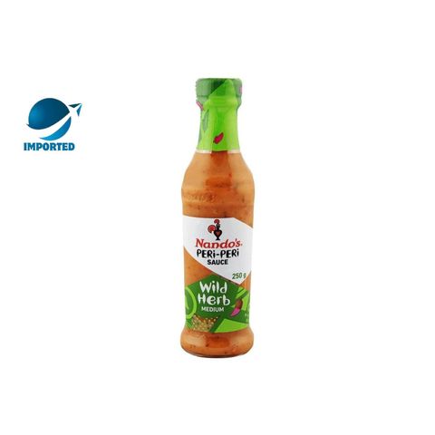 Nando'S Peri Peri Sauce Wild & Herb Medium 250g
