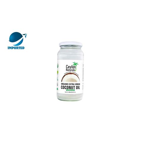 Ceylon Naturals Organic Extra Virgin Coconut Oil 1000ml
