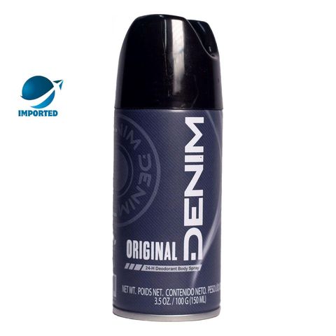 Denim Original Deodorant Body Spray Italian 150ml
