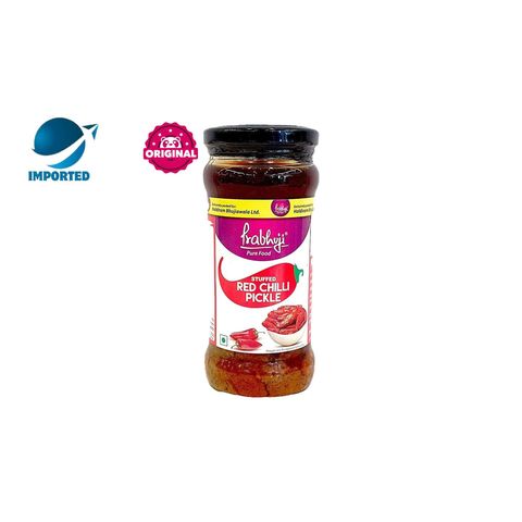 Haldiram's Prabhuji Stuffed Red Chilli Pickle 350g