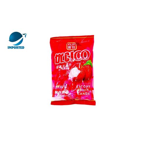 UC100 Fruit Candy Litchi 100g