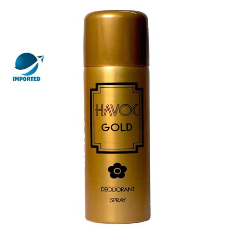 Havoc Gold Deodorant Spray UK 200ml