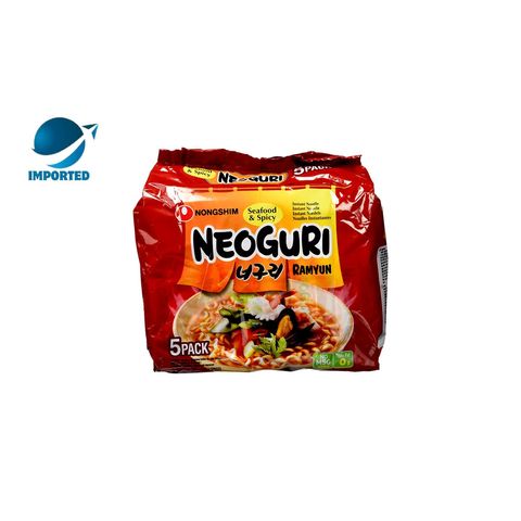 Nongshim Neoguri Seafood & Spicy Noodles Family Pack 600g