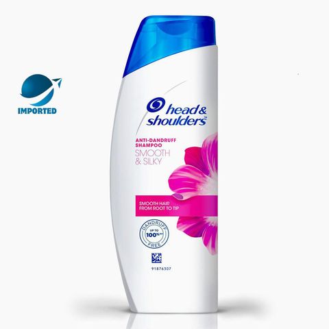 Head & Shoulders Shampoo Anti-dandruff Smooth & Silky 340ml