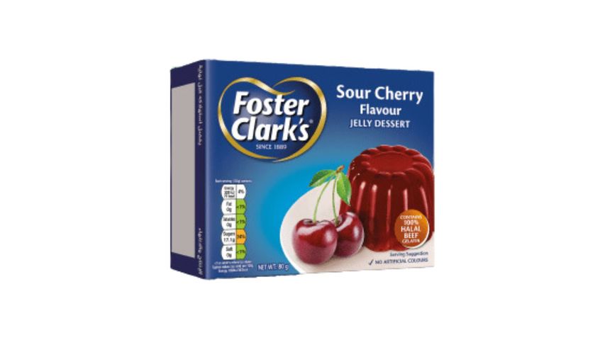 Foster Clark's Jelly Crystal Cherry 80g