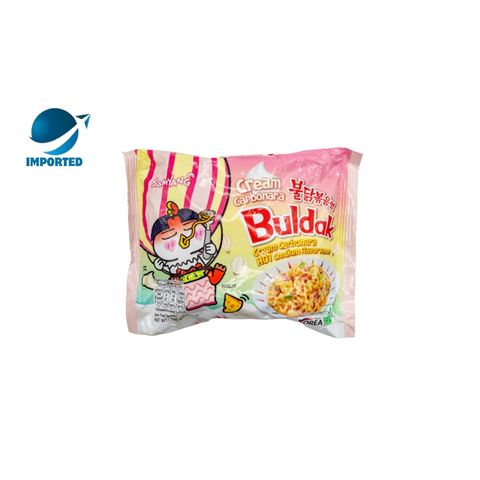 Samyang Buldak Cream Carbonara Hot Chicken Flavour Ramen 140g