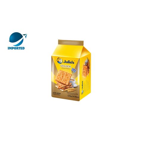 Julie's Golden Crackers 125g