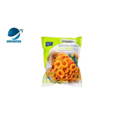 Pacific West Tempura Natural Calamari Rings 500g