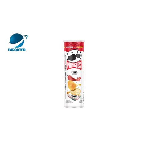 Pringles Potato Chips Pizza Flavored 158g