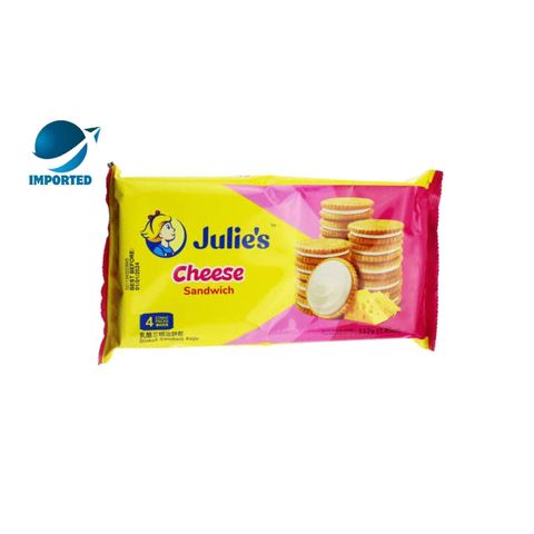 Julie's Cheese Sandwich 4 Pack 112g