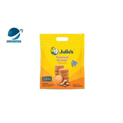 Julie's Peanut Butter Sandwich 12pcs Pack 360g 