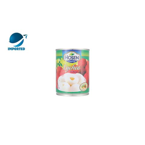 Hosen Lychee In Syrup 565g