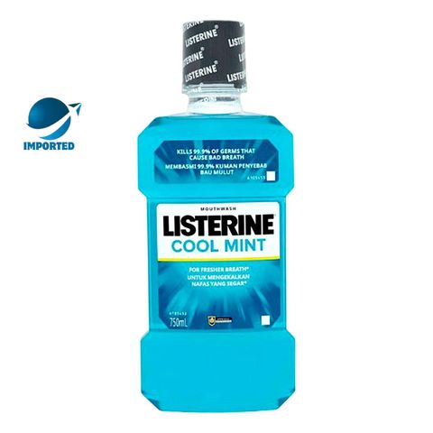 Listerine Mouthwash Cool Mint 750ml