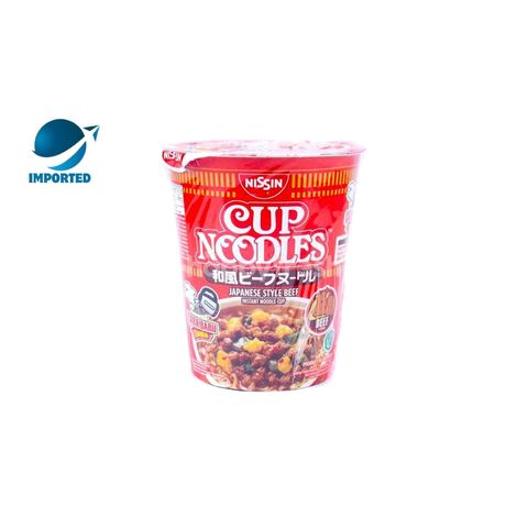 Nissin J.Style Beef Cup Noodles 62±4g
