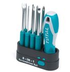 Total Tools Magnetic Screwdriver 8 Pieces