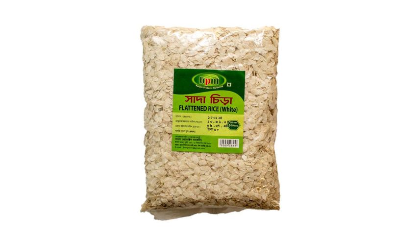 Bpm White Chira (White Flattened Rice) 500g