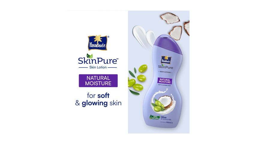 Parachute SkinPure Skin Lotion Natural Moisture 300ml