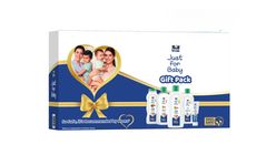 Parachute Just for Baby Baby Gift Box 450ml (Powder + Oil + Lotion + Wash + Face Cream)