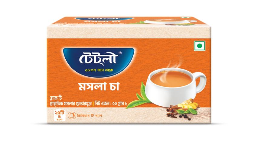 Tetley Flavour Tea Bag Masala 25 Pieces