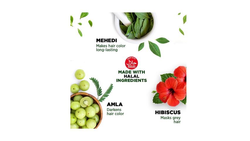 Hair Code Egypt Herbal Hair Color Black 5g