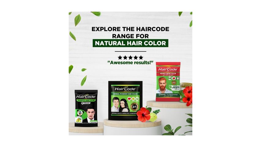Hair Code Egypt Herbal Hair Color Black 5g