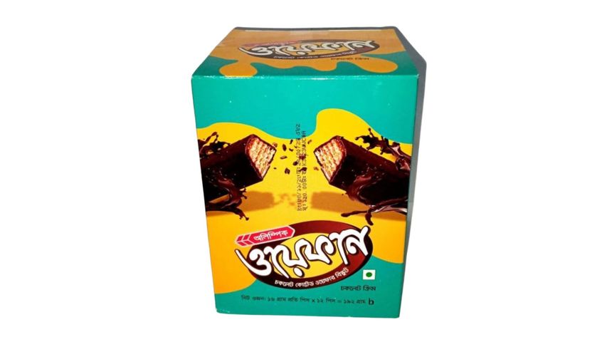 Olympic Wayfun Chocolate Coated Wafer Biscuit 12 Pieces x 1 Box
