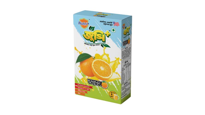 Juicee+ Soft Drinks Powder Box Orange 250g