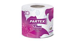 Partex Cleen Toilet Tissue Paper Luxury 3 Ply 1 Roll