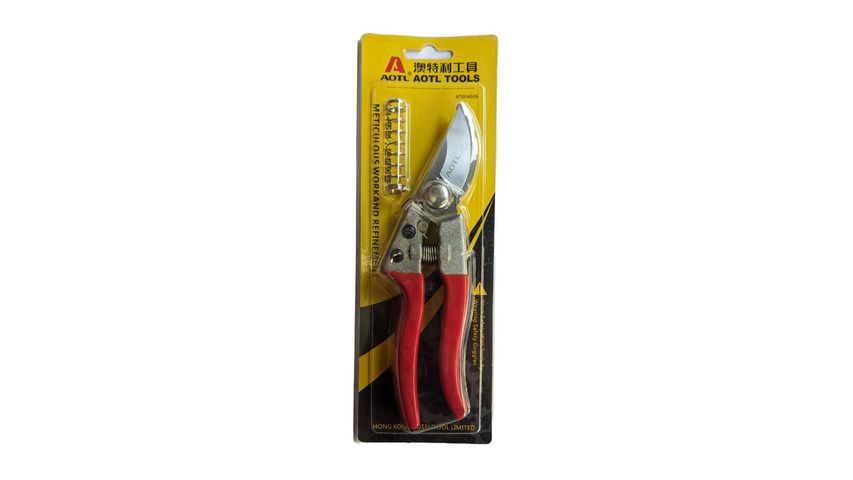 Lanlong Bypass Hand Pruner Assorted 8 Inches 1 Piece