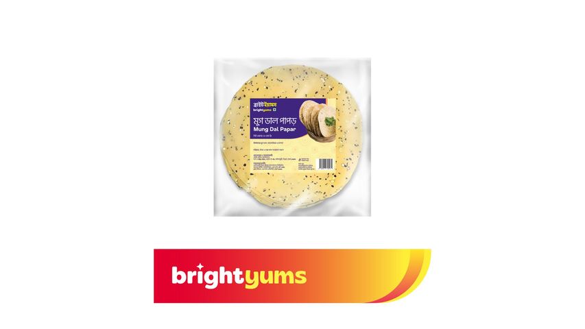 brightyums Mung Dal Papor 50g