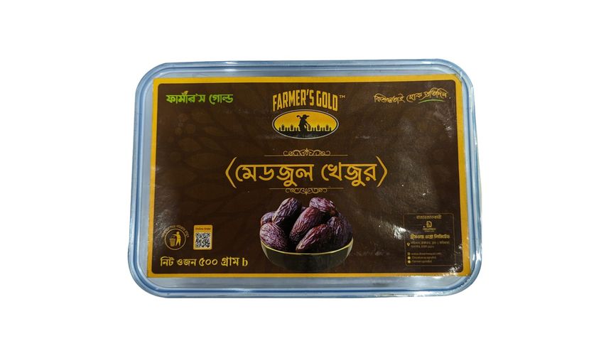 Farmers Gold Medjool Dates (Khejur) 500g
