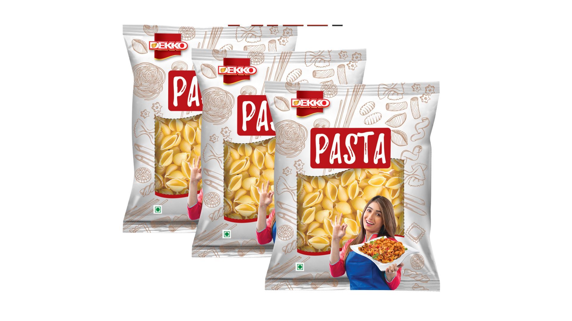 (Buy 2 Get 1 Free) Dekko Pasta Oyster Big 200g