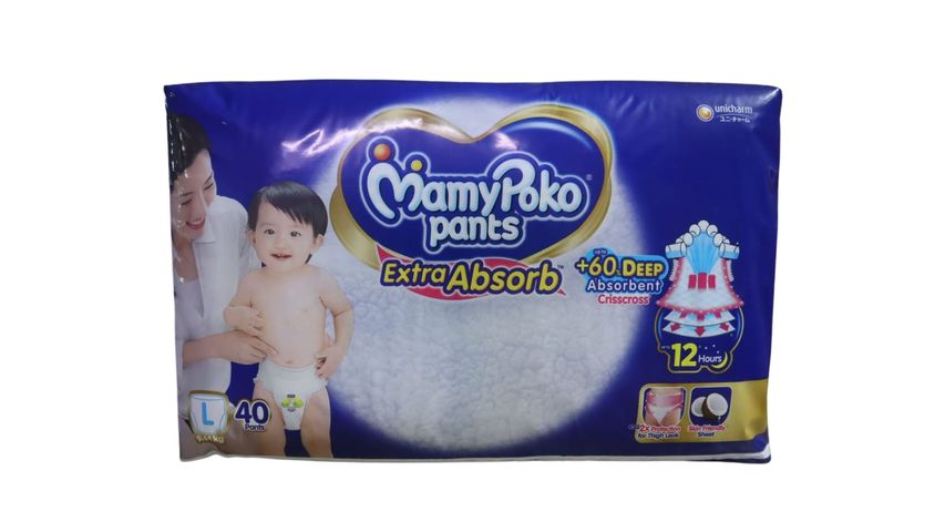 Mamy Poko Pants L 9-14kg 40pcs