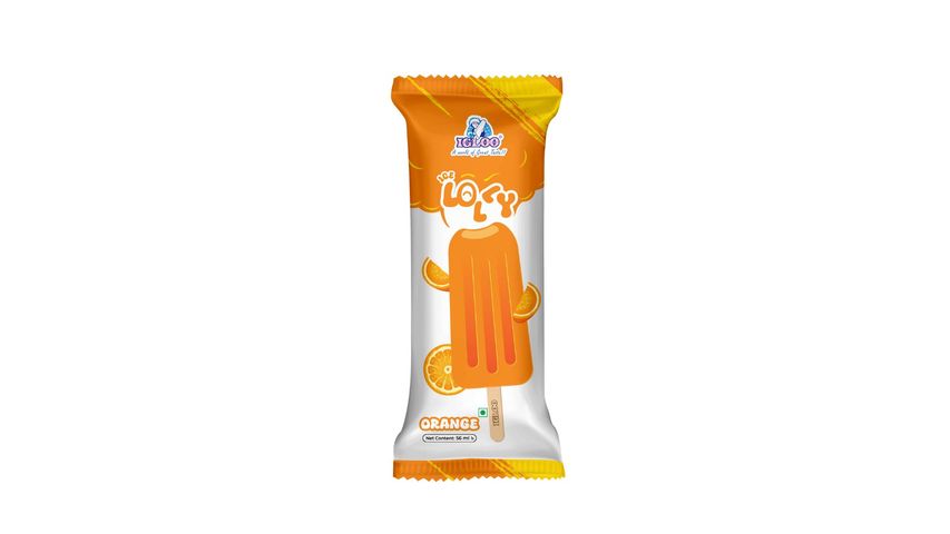 Igloo Lolly Ice Cream Orange 58ml