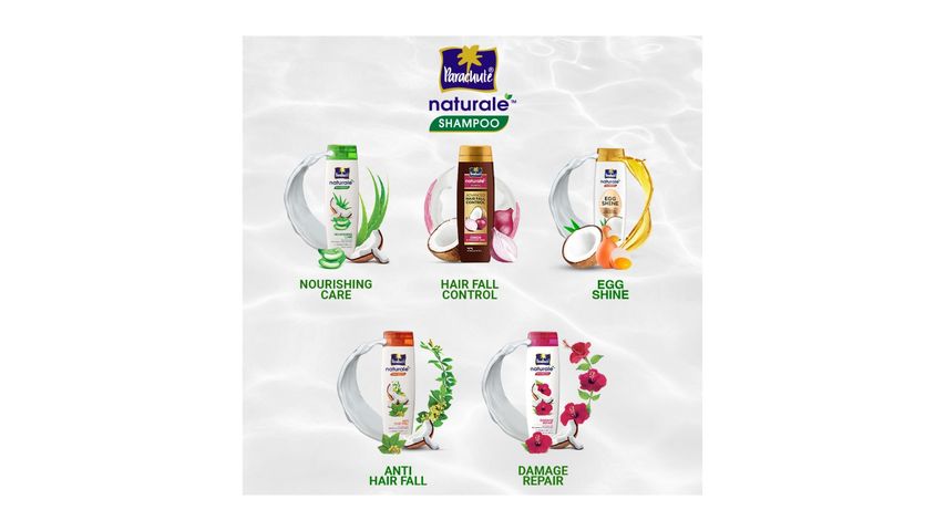 Parachute Natural Shampoo Nourshing Care 160Ml