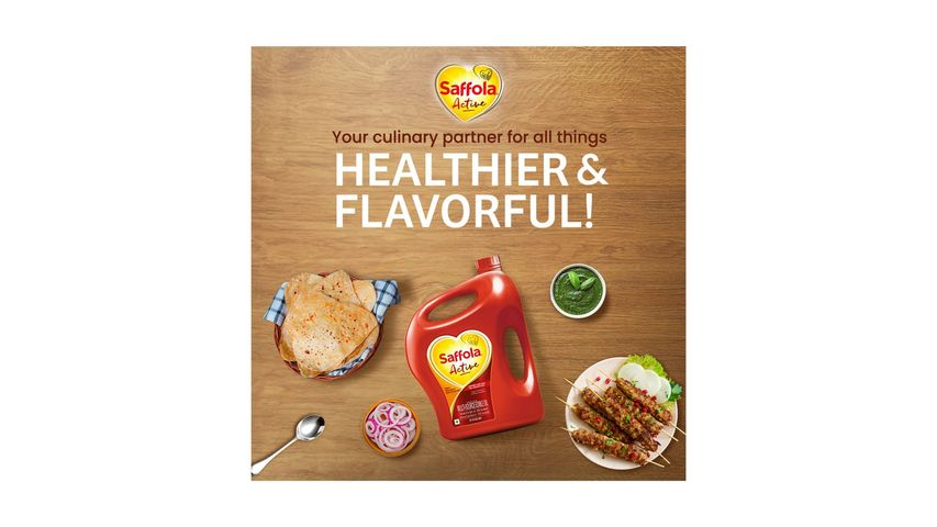 Saffola Active Fortified Edible Rice Bran Oil 2L