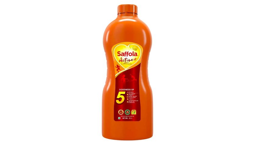 Saffola Active Fortified Edible Rice Bran Oil 2L