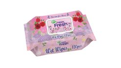 Happy Fresh Wet Wipes With Fliptop 120Pcs