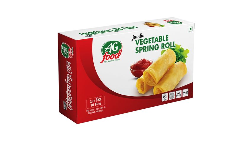 AG Food Vegetable Spring Roll 400g