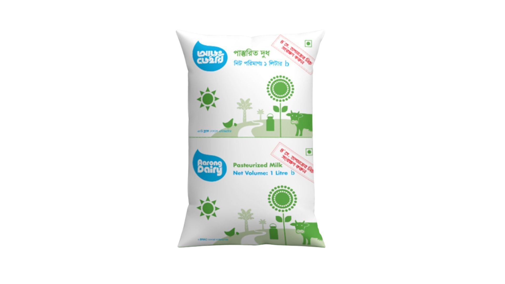 Aarong Pasteurized Milk 1L
