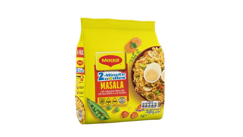 Maggi 2 Minutes Masala Noodles 4 Pack 248g