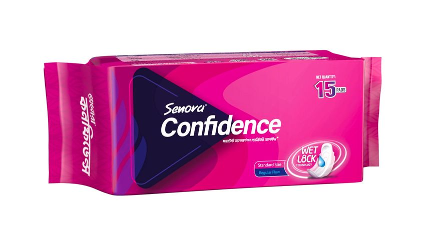 Senora Confidence Sanitary Napkin Panty System 15 Pads
