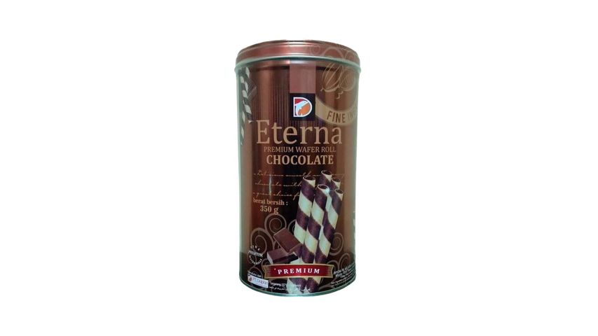 Eterna Chocolate Wafer Rolls Tin 200g