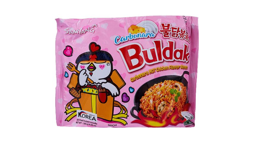 Samyang Buldak Carbonara Hot Chicken Flavour Ramen 130g