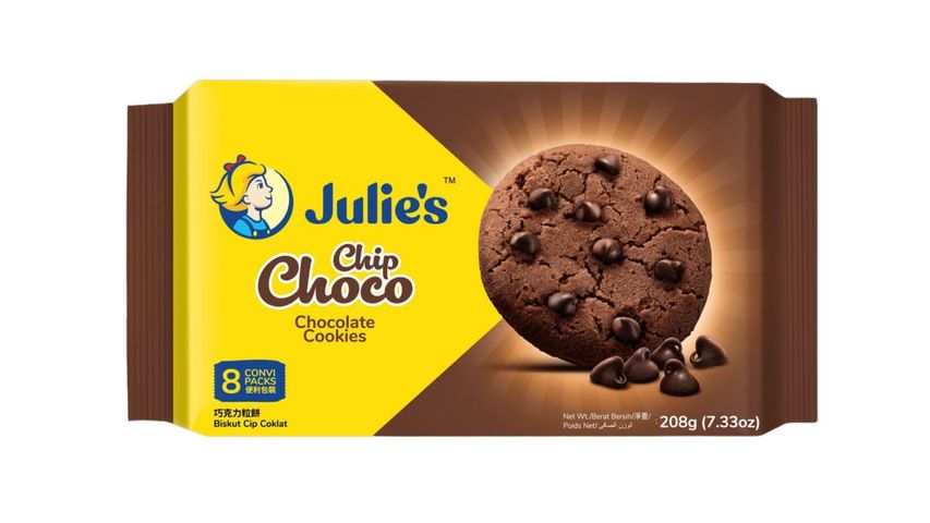 Julie's Chip Choco Cookies 208g